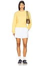 view 4 of 4 Cable Collegiate Crew Sweater in Butter