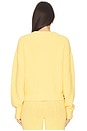 view 3 of 4 Boucle Collegiate Cardigan in Butter