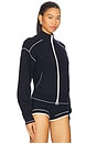 view 2 of 4 Cashmere Track Jacket in Midnight