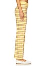 view 3 of 6 Plaid Flare Pant in Butter Combo