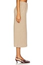 view 3 of 6 Tailored Skirt in Taupe