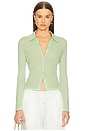 view 1 of 4 Ele Cashmere Shirt in Mint