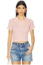 view 1 of 4 ПОЛО SHRUNKEN in Powder Pink