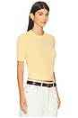view 2 of 4 Sweater Tee in Butter