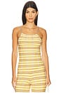 view 1 of 5 Plaid Tank Top in Butter Combo