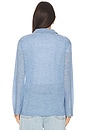 view 3 of 4 Showtime Shirt in Heather Blue