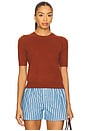 view 1 of 4 Sweater Tee in Cinnamon