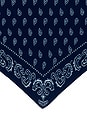 view 4 of 4 ÉCHARPE WILD RAG in Navy & Clear Sky