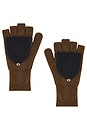 view 1 of 2 The Mitts in Chestnut & Black