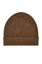 view 2 of 2 Rib Cuff Beanie in Chestnut
