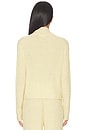 view 3 of 4 Rib Stealth Cardigan in Butter