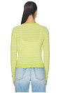 view 4 of 6 CÁRDIGAN PEBBLE STRIPE JANE in Evoo Combo