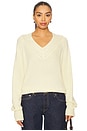 view 1 of 4 The Varsity V Sweater in Mist