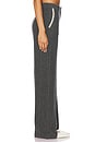 view 3 of 6 Tailored Cable Trouser in Charcoal