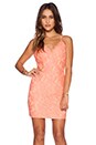 view 1 of 4 Stasia Floral Lace Dress in Coral