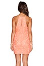 view 3 of 4 Stasia Floral Lace Dress in Coral
