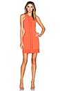 view 4 of 4 Millany Laser Cut Dress in Coral