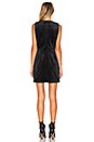 view 3 of 3 VESTIDO ESMOQUIN DE TERCIOPELO THOMPSON in Black