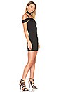 view 2 of 3 Alex Off Shoulder Dress in Black