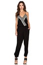 view 1 of 3 Inez Embroidered Jumpsuit in Black