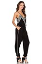 view 2 of 3 Inez Embroidered Jumpsuit in Black