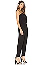 view 2 of 3 Alina Lace Trimmed Jumpsuit in Black