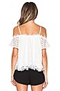 view 3 of 4 Cassis Lace Off Shoulder Top in Ivory