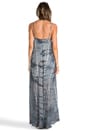 view 3 of 5 Silk Triangle Maxi Dress in Charcoal