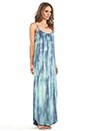 view 3 of 5 Scoop Back Dress in Multi Blue