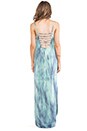 view 4 of 5 Scoop Back Dress in Multi Blue