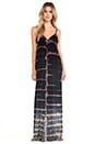 view 1 of 4 Desouk Triangle Maxi Dress in Black Ombre