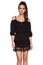 view 1 of 4 Off the Shoulder Dress in Black