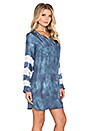 view 2 of 5 Long Sleeve Tunic Dress in Navy