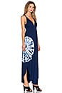 view 2 of 3 Bamboo Maxi Dress in Blue