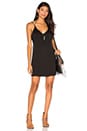view 1 of 3 Halter Deep V Back Dress in Black