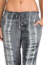 view 4 of 7 Silk Drawstring Pant in Charcoal