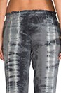 view 6 of 7 Silk Drawstring Pant in Charcoal