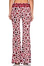 view 3 of 3 Printed Bell Bottom Pant in Ivory
