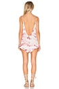 view 3 of 4 Low Back romper in Rose