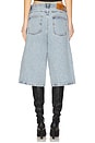 view 4 of 6 MONDAY ショートパンツ in Light Blue Denim