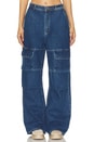 view 1 of 4 Classic Box Jeans in Vintage Blue Denim