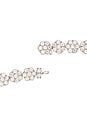 view 2 of 3 Daisy Chain Tennis Necklace in Sterling Silver & White