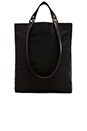 view 2 of 5 Two Handle Tote in Black