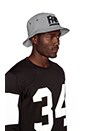view 3 of 4 3M Block Bucket Hat in Silver