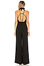 view 3 of 4 COMBINAISON HALTER NECK in Black
