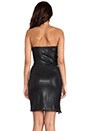 view 4 of 6 Strapless All-Over Sequin Dress in Black