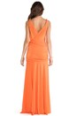 view 3 of 4 ROBE DE SOIRÉE in Tangerine