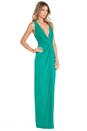view 2 of 4 Drape Front Gown in Emerald