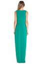 view 3 of 4 Drape Front Gown in Emerald