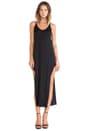view 2 of 5 Layered Slip Dress in Black